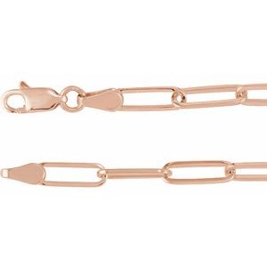 Binderskjede CH1095 i 14K roségull – 3.85 mm – 50.8 cm