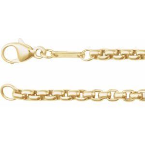Veneziakjede CH1091 i 14K gult gull – 2.6 mm – 60.96 cm