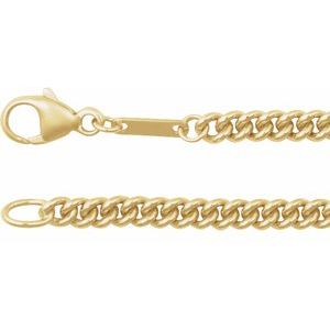 Panserkjede i 14K gull – 2,9 mm – 45–60 cm