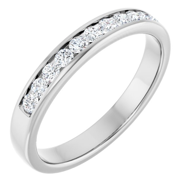 Ring i 14 kt hvitt gull med laboratoriedyrket diamant, 0,375 ct totalt fra Smykke24