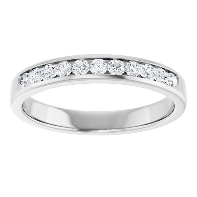 Ring i 14 kt hvitt gull med laboratoriedyrket diamant, 0,375 ct totalt fra Smykke24