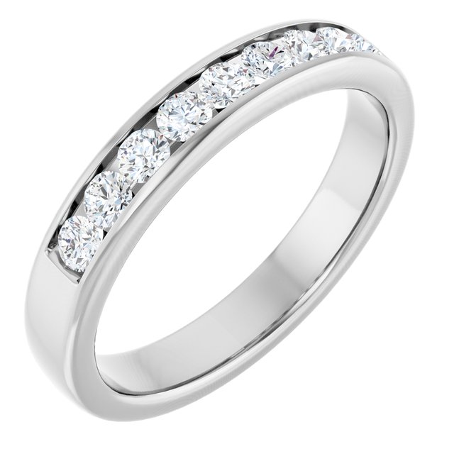 Ring i 14 kt hvitt gull med laboratoriedyrket diamant, 0,75 ct totalt fra Smykke24