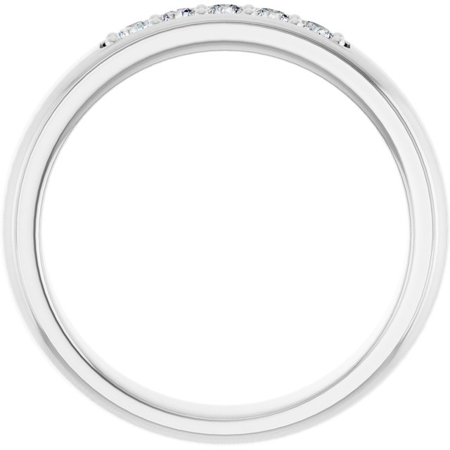 Ring i 14 kt hvitt gull med laboratoriedyrket diamant, 0,33 ct totalt fra Smykke24