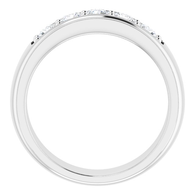 Ring i 14 kt hvitt gull med laboratoriedyrket diamant, 1,00 ct totalt fra Smykke24