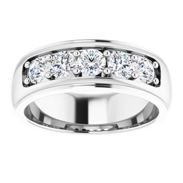Ring i 14 kt hvitt gull med laboratoriedyrket diamant, 0,25 ct totalt fra Smykke24