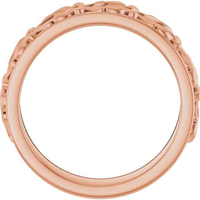 Ring i 14 kt roségull med laboratoriedyrket diamant, 0,25 ct totalt fra Smykke24