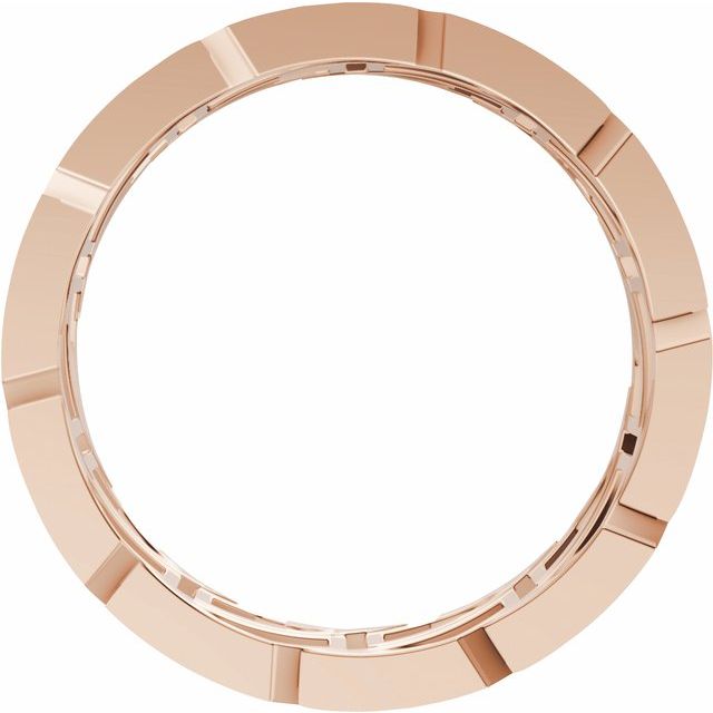 Alliansering i 14 kt roségull med laboratoriedyrket diamant, 0,25 ct totalt fra Smykke24