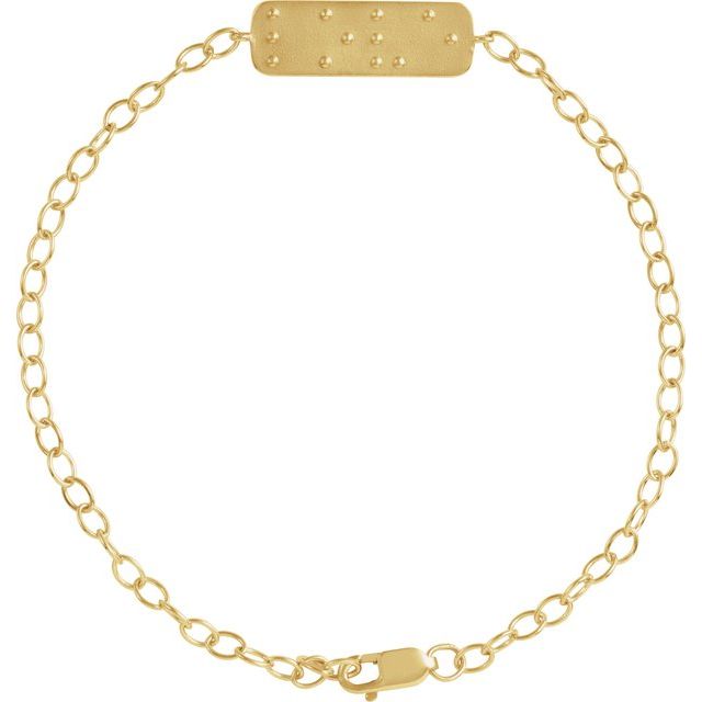 Armbånd – 14K gult gull fra Smykke24