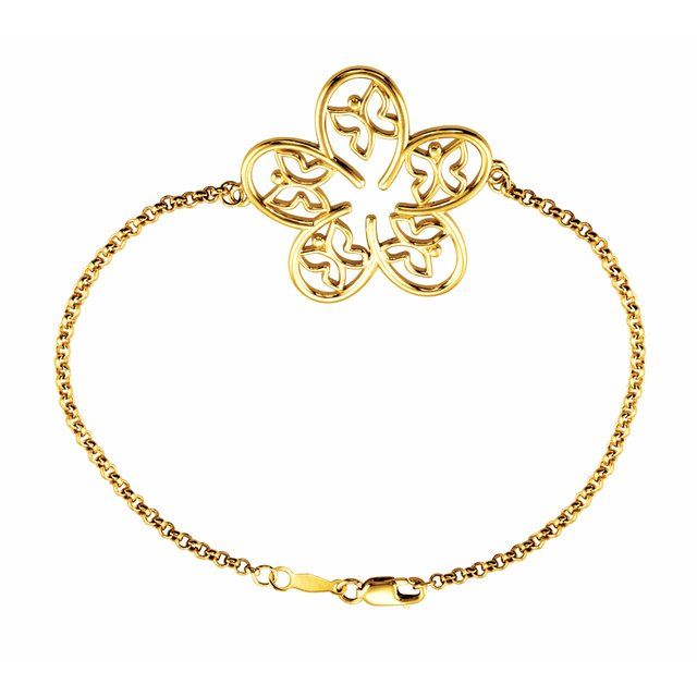 Armbånd – 14K gult gull fra Smykke24