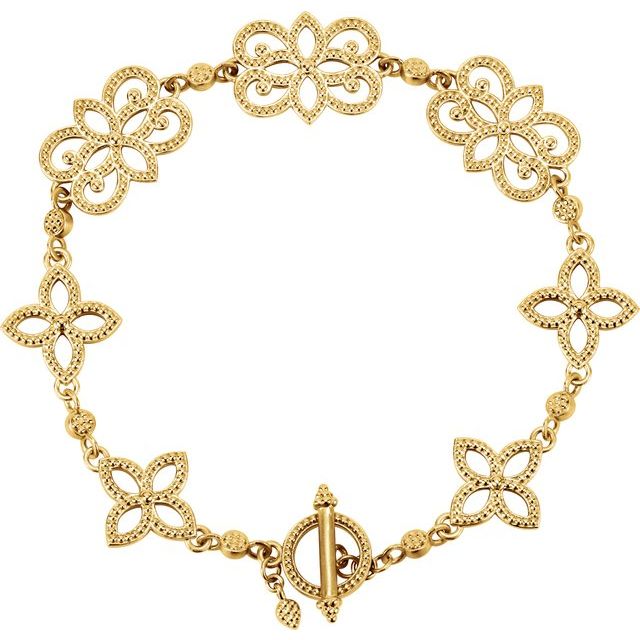 Armbånd – 14K gult gull fra Smykke24