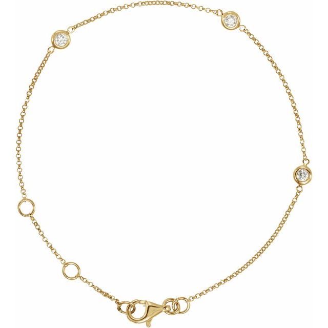 Armbånd – 14K gult gull fra Smykke24