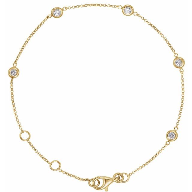 Armbånd – 14K gult gull fra Smykke24