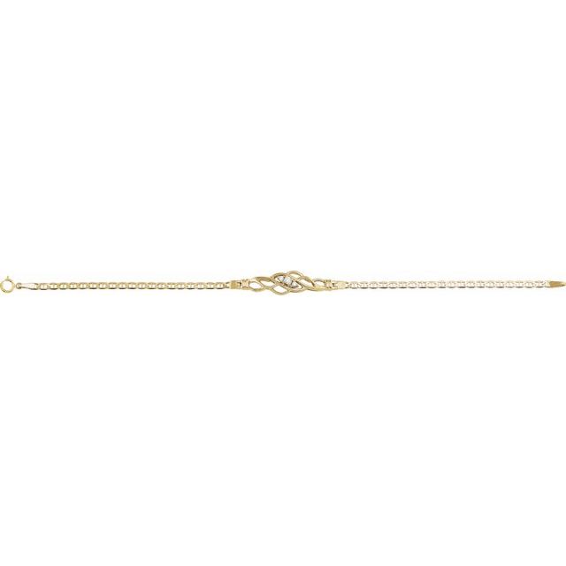 Armbånd – 14K gult gull fra Smykke24