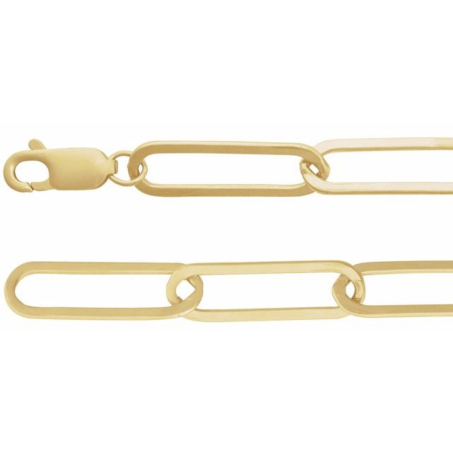 Armbånd med binderslenker – 14K gult gull fra Smykke24