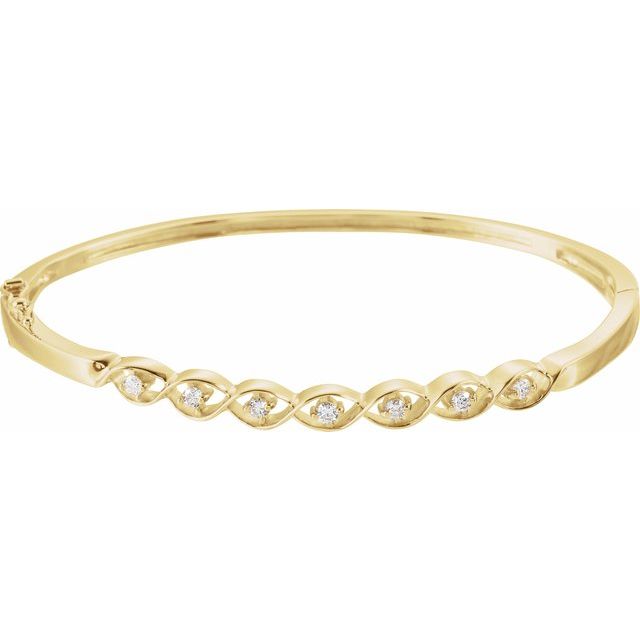 Armring – 14K gult gull fra Smykke24