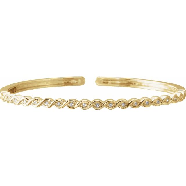 Armring – 14K gult gull fra Smykke24