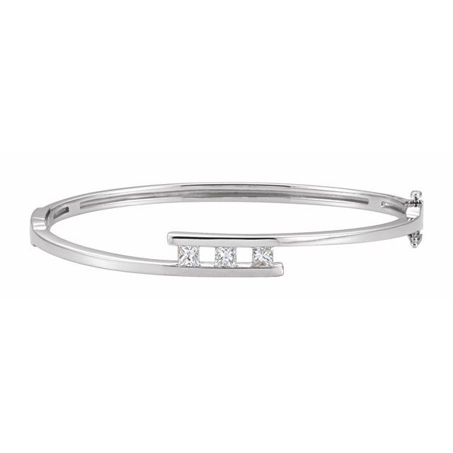 Armring – 14K hvitt gull fra Smykke24