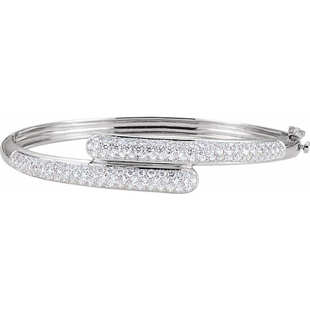 Armring – 14K hvitt gull fra Smykke24