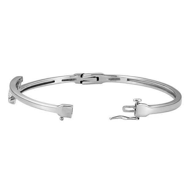 Armring – 14K hvitt gull fra Smykke24