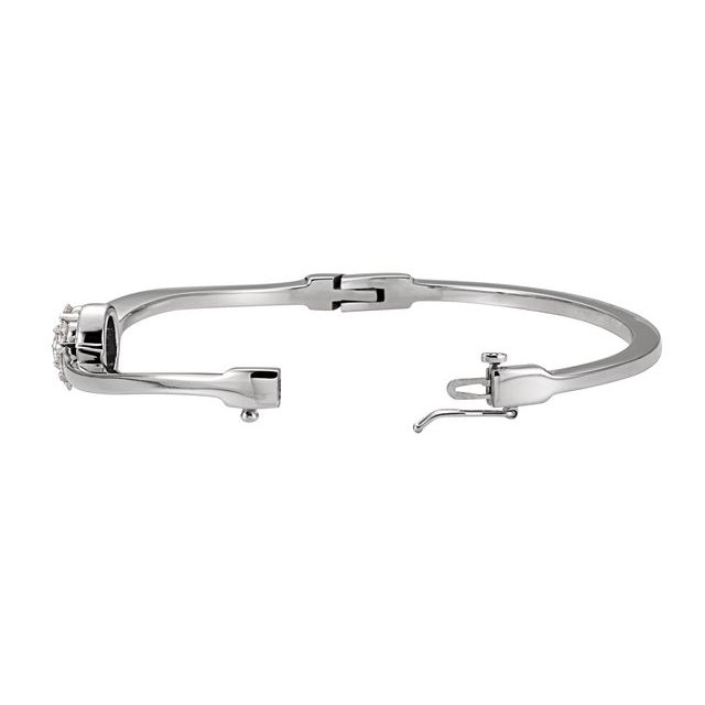 Armring – 14K hvitt gull fra Smykke24