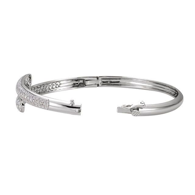 Armring – 14K hvitt gull fra Smykke24