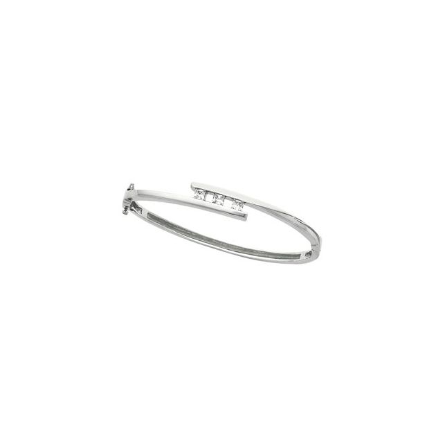 Armring – 14K hvitt gull fra Smykke24