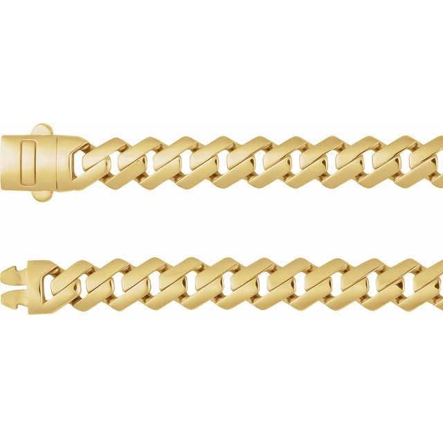 Panserarmbånd – 14K gult gull fra Smykke24