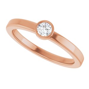 Ring med laboratoriedyrket edelsten – modell 72550