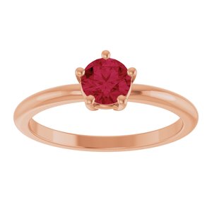 Ring med laboratoriedyrket edelsten – modell 72532