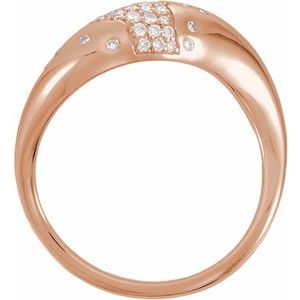 Ring med laboratoriedyrket diamant – modell 689785