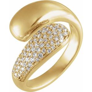 Ring med laboratoriedyrket diamant – modell 689405