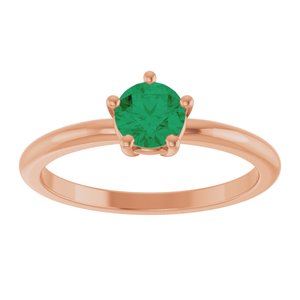 Ring med laboratoriedyrket edelsten – modell 72532