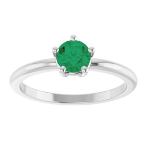 Ring med laboratoriedyrket edelsten – modell 72532