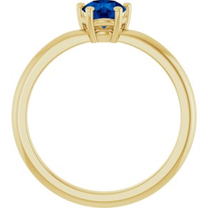 Ring med laboratoriedyrket edelsten – modell 72532