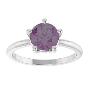 Ring med laboratoriedyrket edelsten – modell 72532