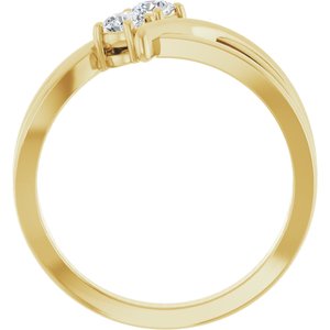 Ring med laboratoriedyrket diamant – modell 123228