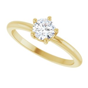 Ring med laboratoriedyrket edelsten – modell 72532