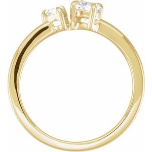 Ring med laboratoriedyrket diamant – modell 688919
