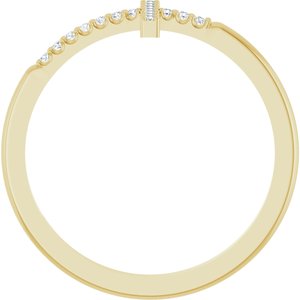 Ring med laboratoriedyrket diamant – modell 122276