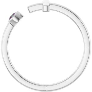 Ring med laboratoriedyrket edelsten – modell R43083