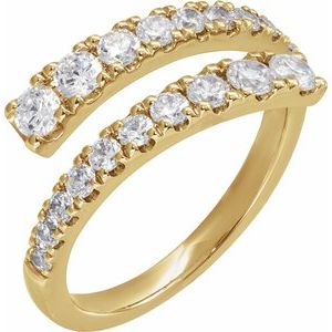 Ring med laboratoriedyrket diamant – modell 689125