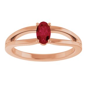 Ring med laboratoriedyrket edelsten – modell 19401