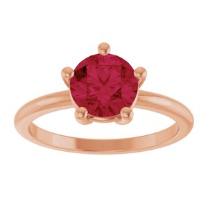 Ring med laboratoriedyrket edelsten – modell 72532