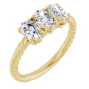 Ring med laboratoriedyrket diamant – modell 71833