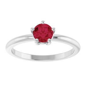 Ring med laboratoriedyrket edelsten – modell 72532