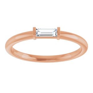 Ring med laboratoriedyrket edelsten – modell 122887