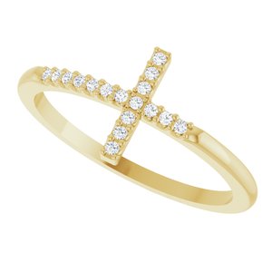 Ring med laboratoriedyrket diamant – modell 122276