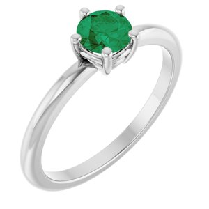 Ring med laboratoriedyrket edelsten – modell 72532