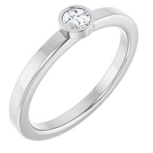 Ring med laboratoriedyrket edelsten – modell 72550