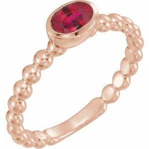 Ring med laboratoriedyrket edelsten – modell 71623